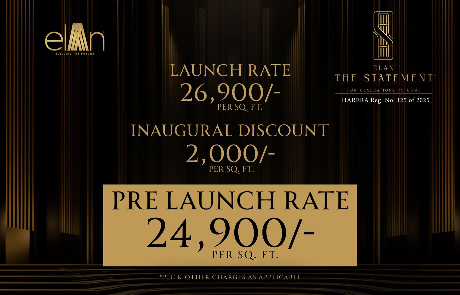 Elan The Statement Pre-Launch Pricing